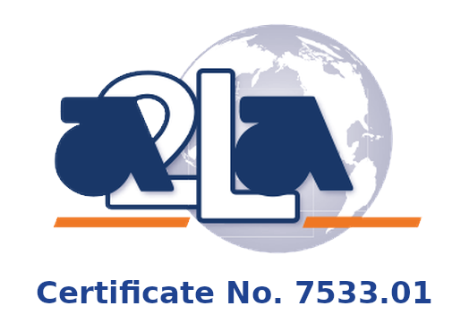 A2LA Accredited — Certificate No. 7533.01